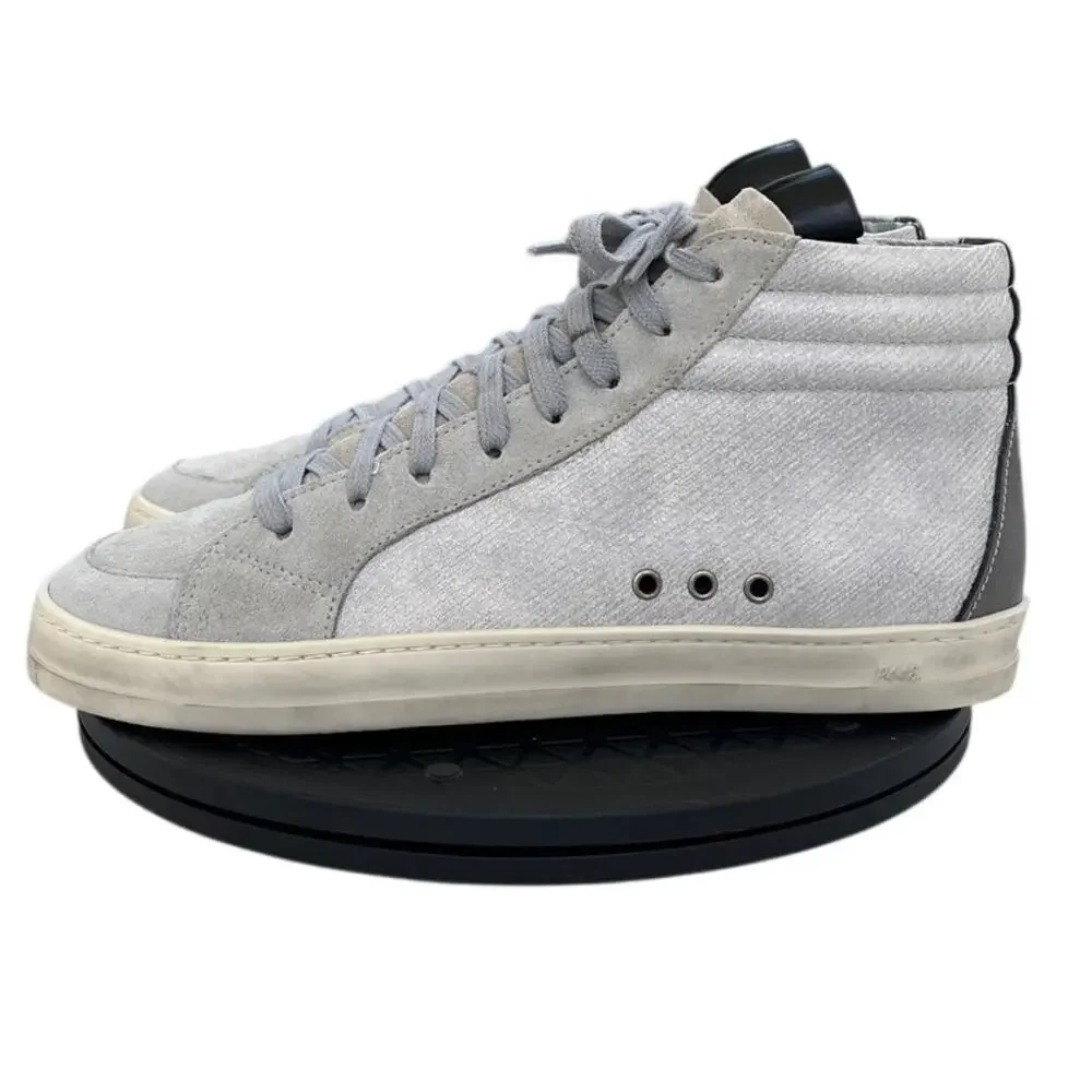 Womens P448 Suede Skateboarding Training Running Athletic Sneaker SZ 7.5 Gray - Picture 1 of 6